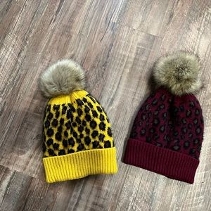 5/$15🎉🎉Beanie hats set of 2